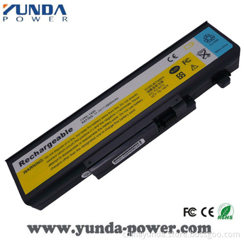 Manufacturer 11.1V 4800mAh Rechargeable Laptop battery for Lenovo Y450 Y450A Y550 Y550A